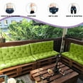 thumbnail image 6 of XXLYY Porch Swing Cushions, Waterproof Swing Replacement Cushions with Backrest and Ties, Garden Bench Seat Cushion, Outdoor Porch Patio Swing Non-Slip Chairs Pad, 6 of 7