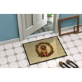thumbnail image 6 of Carolines Treasures DAC2346JMAT 24 x 36 in. Unisex Cocker Spaniel Christmas Flowers Doormat, 6 of 6