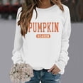 thumbnail image 2 of Bovemsi Womens Sweatshirts Pumpkin Season Sweatshirt Crewneck Long Sleeve Fall Shirt Halloween Holiday Pullover Fashion Outfits 2025 Clothes, 2 of 6