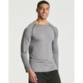 thumbnail image 2 of 4 Pack: Men's Compression Top Long Sleeve Shirt Base Layer Active Athletic Sports T-Shirts, 2 of 6