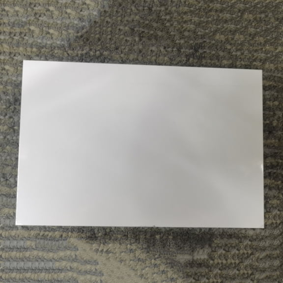 Aluminum Heat Transfer Picture Plate Sublimation Blank Metal Sign Board Rectangle for Heat Transfer Pressing Laser Engraving UV Printing White 200x250x0.45~0.5mm