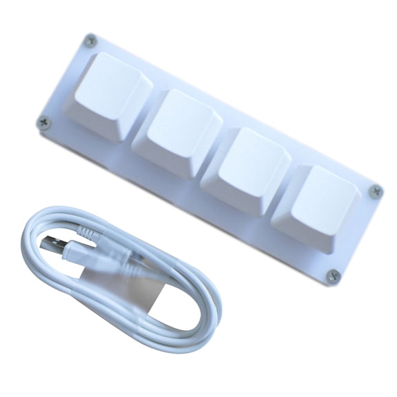 Programmable HID Keyboard Multi-key Operations, Multimedia Control, LED Settings Keyboard