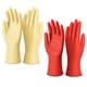 thumbnail image 1 of 2 pares de guantes de goma para lavar platos de cocina, guantes de limpieza domésticos reutilizables, 1 of 6