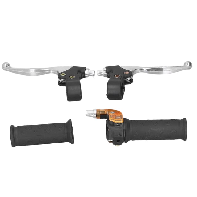 Oubit Throttle Accelerator Handle Grips,22mm Motorcycles Twist Throttle Motorcycle Clutch Brake Levers Set Twist Throttle Hand Grips Class Leading Features