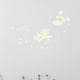 thumbnail image 4 of Unicorn Luminous Ceiling Moon and Luminous Stars Stickers Wall Decoration Kids Fluorescent For Baby Children, 4 of 5