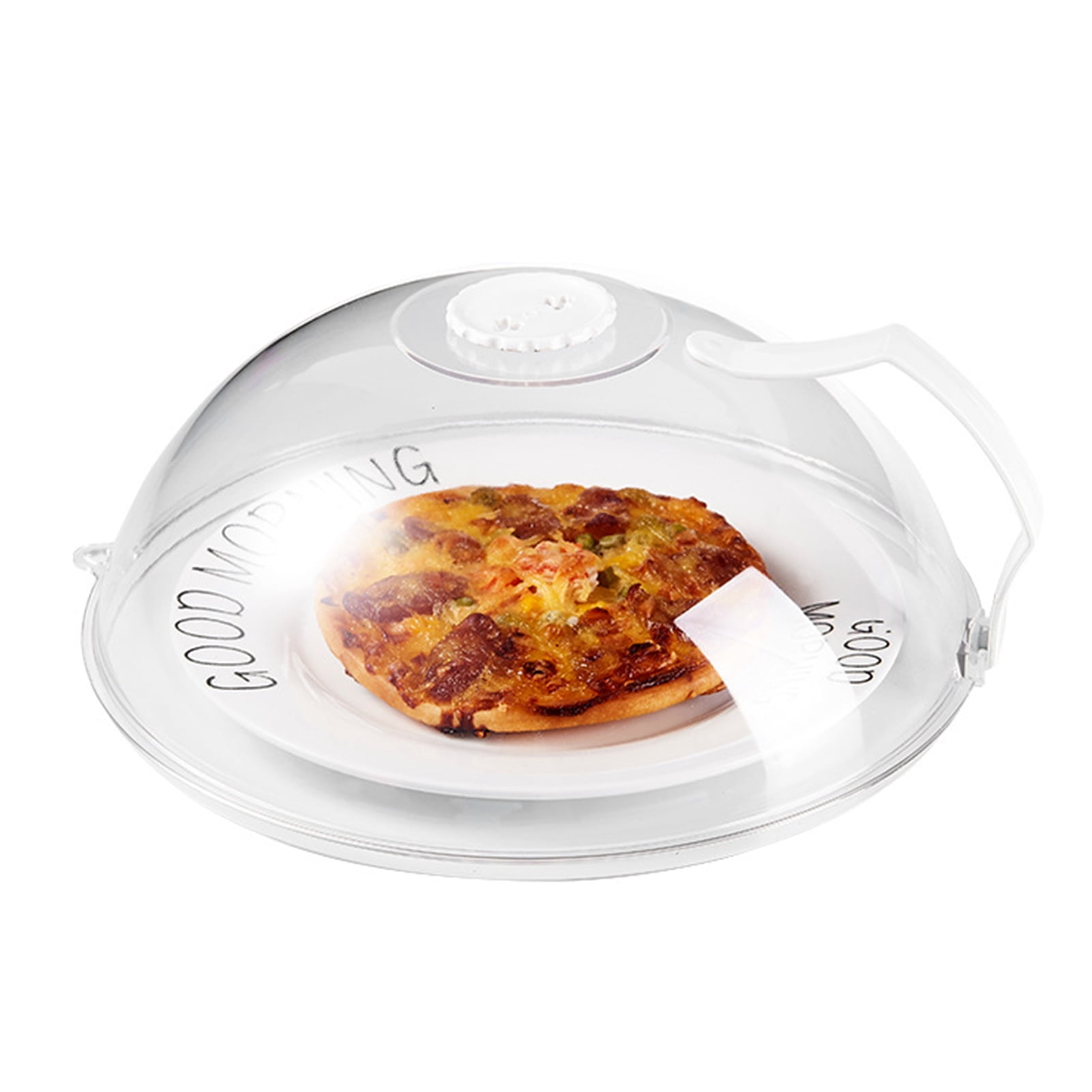 Microwave Splatter Cover for Food, Clear like Gla Microwave Splash