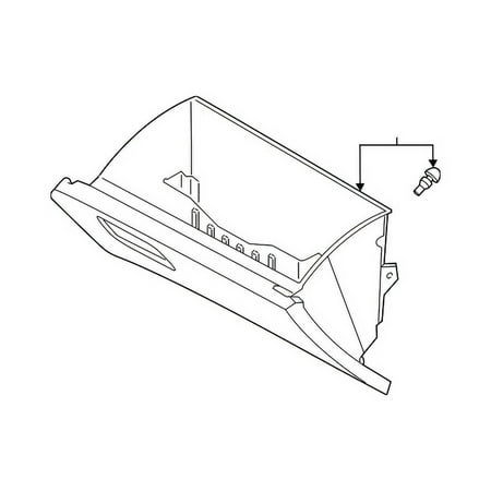Genuine OE Ford Glove Box Assembly - KB3Z-2106010-AA