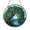 Acrylic 3.5 Inch, variant on Willow Tree Landscape Window Ornament, Stained Glass Style Christmas Tree Hanging, Peaceful Nature Art
