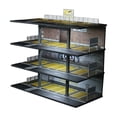 thumbnail image 2 of Bunblic 1/64 Model Car Display Case Showcase Organizer Garage Diorama Decorative Photo Prop Miniature Scene Model Toy Car Display Box Style C, 2 of 8