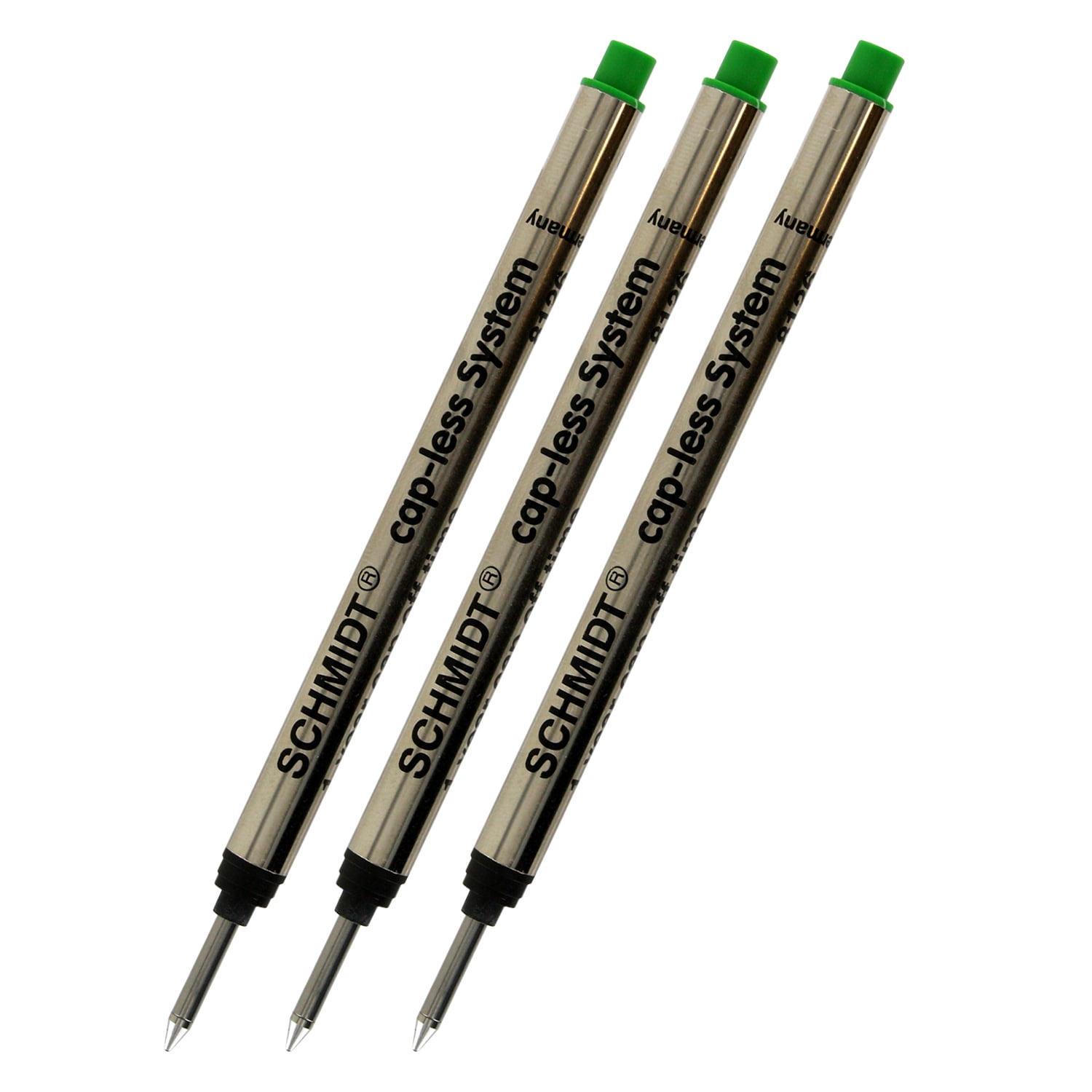 Schmidt P8126 Capless Rollerball Pen Refill, Long Model, 0.6mm, Fine