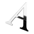 thumbnail image 1 of Wosthever 1 Juego de pegatinas de espejo con letras para pared de salón, calcomanía decorativa de espejo acrílico, decoración de EVA Rt, Decoración del hogar A, 1 of 6