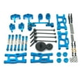 thumbnail image 1 of Maoww Front Rear Drive Shafts Remote Control Car Motor Gear Assembly Set Upgrade Modified Parts  Replacement for WLtoys 124018 124019 Blue, 1 of 6