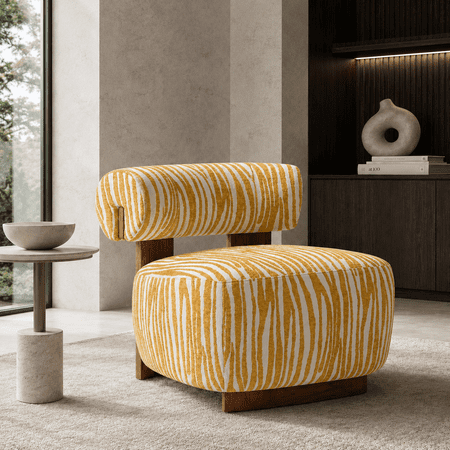 aenkyo zebra stripe chenille accent product