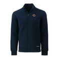 thumbnail image 2 of Men's Cutter & Buck Navy Chicago Bears Big & Tall  Roam Eco Recycled Full-Zip Jacket, 2 of 3