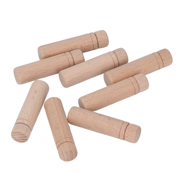 Sewing Needle Tubes, Sturdy Polishing Easy To Use Wooden Needle Case With 3 Stickers For Household