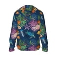 thumbnail image 2 of Picia Undersea Animals Women's Men's UPF 50+ Sun Protection Hoodie Shirt Long Sleeve SPF Fishing Outdoor UV Hiking Lightweight Shirts-Medium, 2 of 9