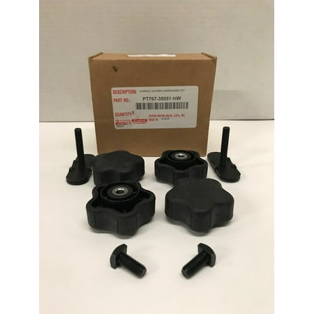 Toyota Cargo Divider - OEM Toyota Tacoma 2005-2016 PT767-35051-HW Cargo Bed Divider Hardware ONLY