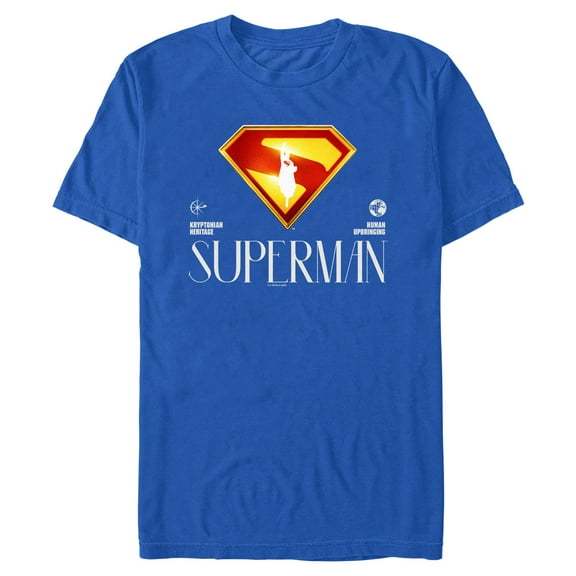 Mens Superman Bright Logo T Shirt
