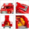 thumbnail image 3 of Take Apart Rescume Team Fire Engine Playset – Build Your Own Fire Truck Toy with Lights & Sounds Model 661-418, 3 of 5