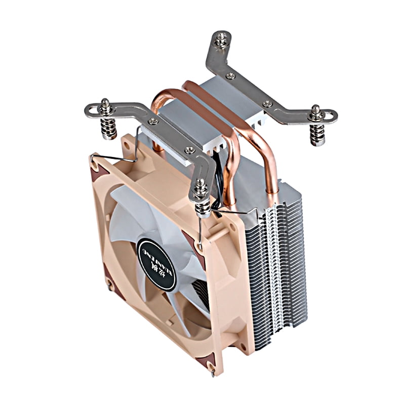 Computer Processor CPU Cooling Fan Efficient Cooler 2 Heat Pipe Suitable For Installing LGA2011 2066 2099 x79 x99 e5 Air-cooled