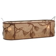 thumbnail image 5 of Meyda Tiffany 114147 44" L Whispering Pines Oblong Inverted Replacement Shade - Orange, 5 of 5