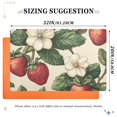 thumbnail image 6 of Yayeee Doormat for Indoor Entrance 32" x 20" Non Slippery Floor Rug, Beige Strawberry, 6 of 8