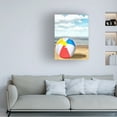 thumbnail image 3 of Alonzo Saunders 'Beach Ball II' Canvas Art, 3 of 4