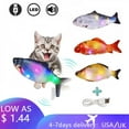 thumbnail image 2 of Jouet Chargeur USB pour Chat Poisson Interactif Poisson Électrique Jouet Réaliste pour Animaux de Compagnie Jouets à Mâcher, 2 of 6