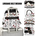 thumbnail image 3 of Fashion backpack Rabbit Love quilted backpack women travel backpack suitable for travel sports, 3 of 7