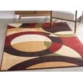 thumbnail image 4 of Well Woven Dulcet Bingo Red Modern Geometric Area Rug (3'11" x 5'3"), 4 of 4
