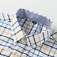 thumbnail image 3 of Chemises Oxford 100% pur coton pour hommes, chemise à carreaux à manches longues, rayée, BusinessTartan, rouge, vêtements de styliste, 3 of 4