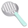 thumbnail image 1 of Cat Poop Scoop, Kitty Litter Scoop Deep Shovel Lightweight Easy To Clean  For Litter Box Cleaning For Cat Dog Gray + Green, 1 of 8