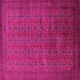 thumbnail image 1 of Ahgly Company Indoor Square Oriental Pink Industrial Area Rugs, 8' Square, 1 of 4
