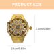 thumbnail image 2 of unbranded Anillo De Dedo Dorado Estilo Vintage Y Portátil Con Profesional, 2 of 6