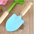 thumbnail image 2 of 3pcs Mini Mini Metal Rake Shovel Set Garden Tools for Home Garden Beach Toys for Children, 2 of 5