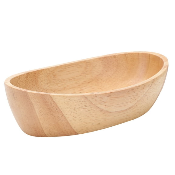 HONITANO Platters Serving Food Orange Boat Shaped 1Pack 6.68X3.46X1.77in