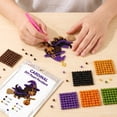 thumbnail image 3 of Halloween Beaded Animal DIY Kit 3D Pearl Beading Craft Set for Beginners Spooky Ghost Pendants Home Decor Gift, 3 of 4