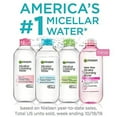 thumbnail image 5 of Garnier SkinActive Micellar Cleansing Water, For All Skin Types, 3.4 fl. oz., 3 Count, 5 of 7