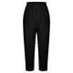 thumbnail image 4 of Moda Mujer Verano Casual Suelto Algodón Y Lino Bolsillo Sólido Capris Pantalones Fridja alkflakhf32239, 4 of 8