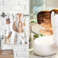 thumbnail image 7 of Watercolor Fox Forest Cotton Face Towels Absorbent Hand Towel Soft Bathroom Towel for Kitchen Hotel Decoration, 7 of 7