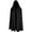 Black, variant on Hvyesh Renaissance Costume Medieval Viking Hooded Cape Halloween Vintage Cloak for Men Women