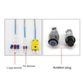 thumbnail image 4 of Pt100 Temperature Sensor Probe,  PFA Outer Layer 304 Stainless Steel K Type Thermocouple  For Industrial Systems, 4 of 8