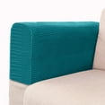 thumbnail image 4 of Chair Arm Protectors Sofa Armrest Cover Stretch Armchair Slipcover Protector Elastic Home Office Recliner Couch Loveseat Cloth blue, 4 of 7