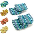 thumbnail image 3 of Blazing Needles 19-inch U-Shaped Spun Polyester Outdoor Tufted Dining Chair Cushions (Set of 4), 3 of 5