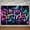 3×5FT, variant on Voguly Neon Happy Birthday Banner 5x7 Feet, Glow in The Dark Photography Backdrop, Colorful Graffiti Splash Paint Party Background Decorations for Kids Birthday Supplies
