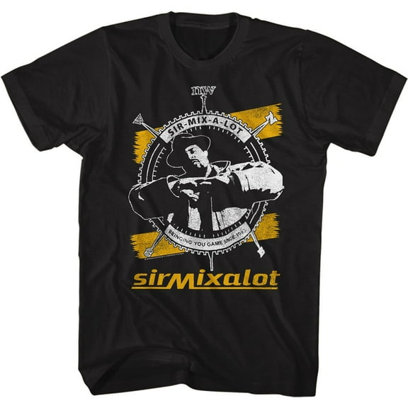 Sir Mix-a-Lot Bringing You Game Black Adult T-Shirt