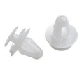 thumbnail image 6 of 100 Pcs White Plastic Rivet Retainer Push Type Clip 9mm Hole Car Bumper Fender, 6 of 11