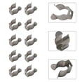 thumbnail image 3 of Bgsha 10 x Base Étroite Pinces à Ressort en Éponge Cintres de Rangement pour Outils, 3 of 9