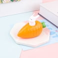 thumbnail image 6 of 3-Pack Easter Carrot Rabbits Pull Back Toy Cars for Kids, Orange Plastic Mini Cars with Rabbit Decorations, Battery-Free, & Portable, 15x7x7cm, 6 of 6