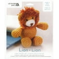 thumbnail image 5 of Leisure Arts Little Crochet Friend Animals Crochet Kit, Lion, 8", Complete Kit, Learn To Animal Starter Kit For All Ages, Includes Instructions, Diy Amigurumi Kits, 5 of 7